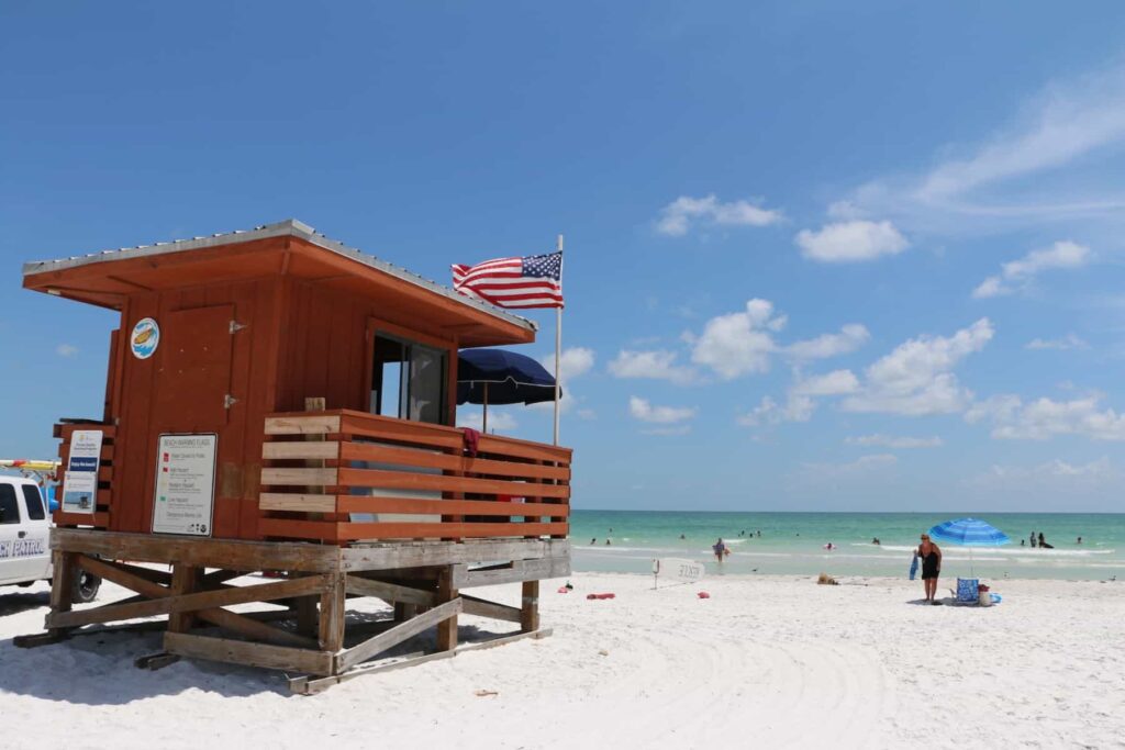 Lido Beach lifeguard station
