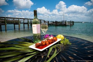 a table at the Mar Vista restaurant